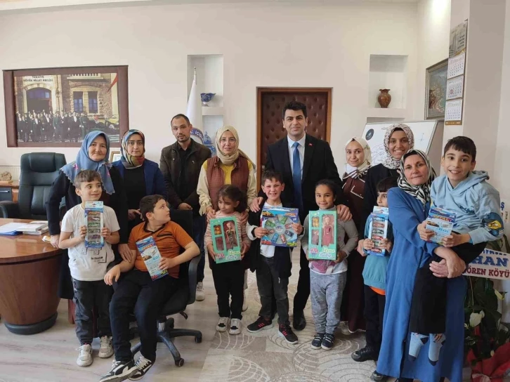 Hisarcık Kaymakamı Samet Bahar, özel öğrencilerle bir araya geldi
