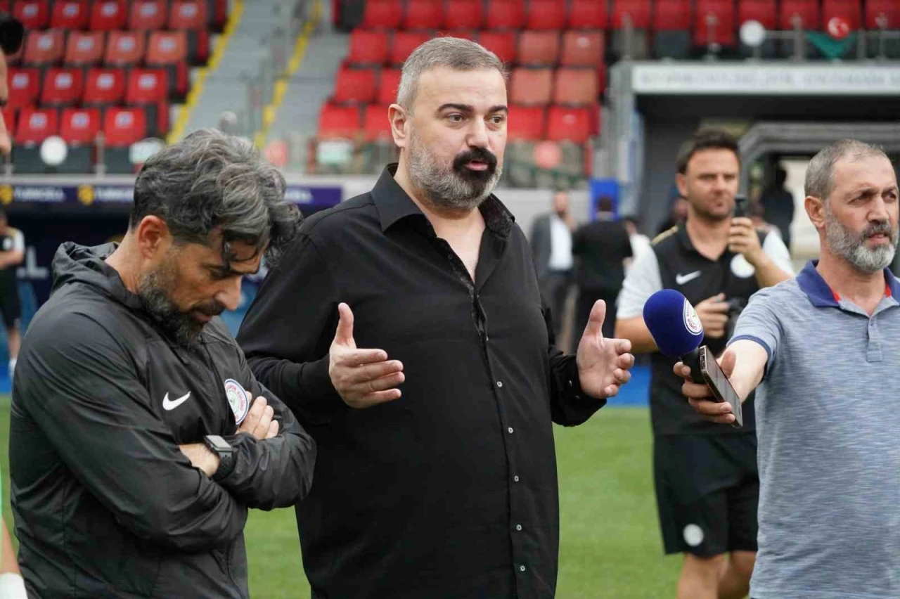 İbrahim Turgut: &quot;Rizespor’un hakkıyla galip gelmesine izin verilmemiştir&quot;
