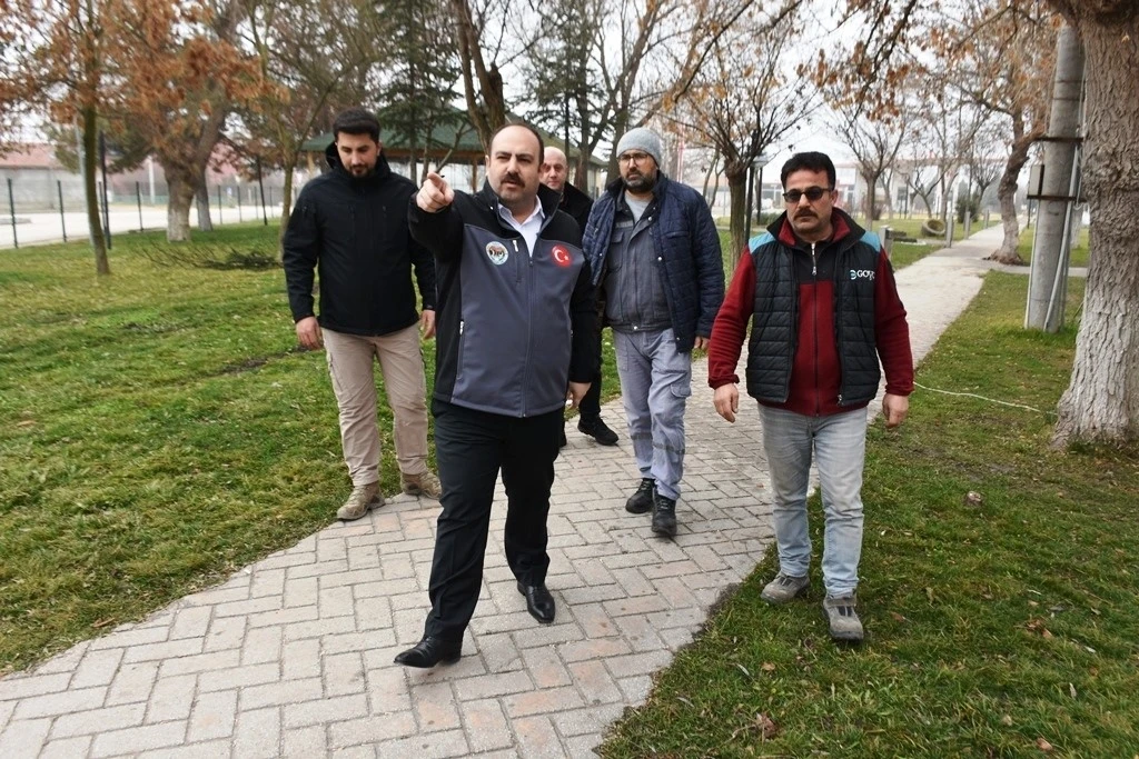 İnönü’deki yoğun ilgi gören parka yeni kamelyalar geliyor
