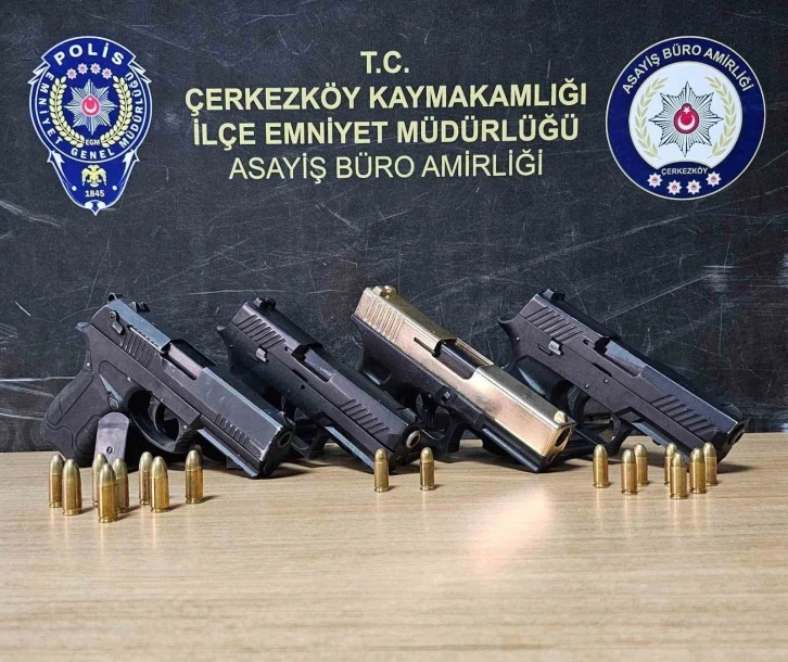 İş yeri ve araç kurşunlayan suç örgütüne operasyonda 8 kişi yakalandı
