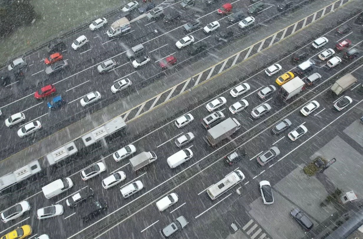 İstanbul’da trafik yoğunluğu yüzde 90’a ulaştı
