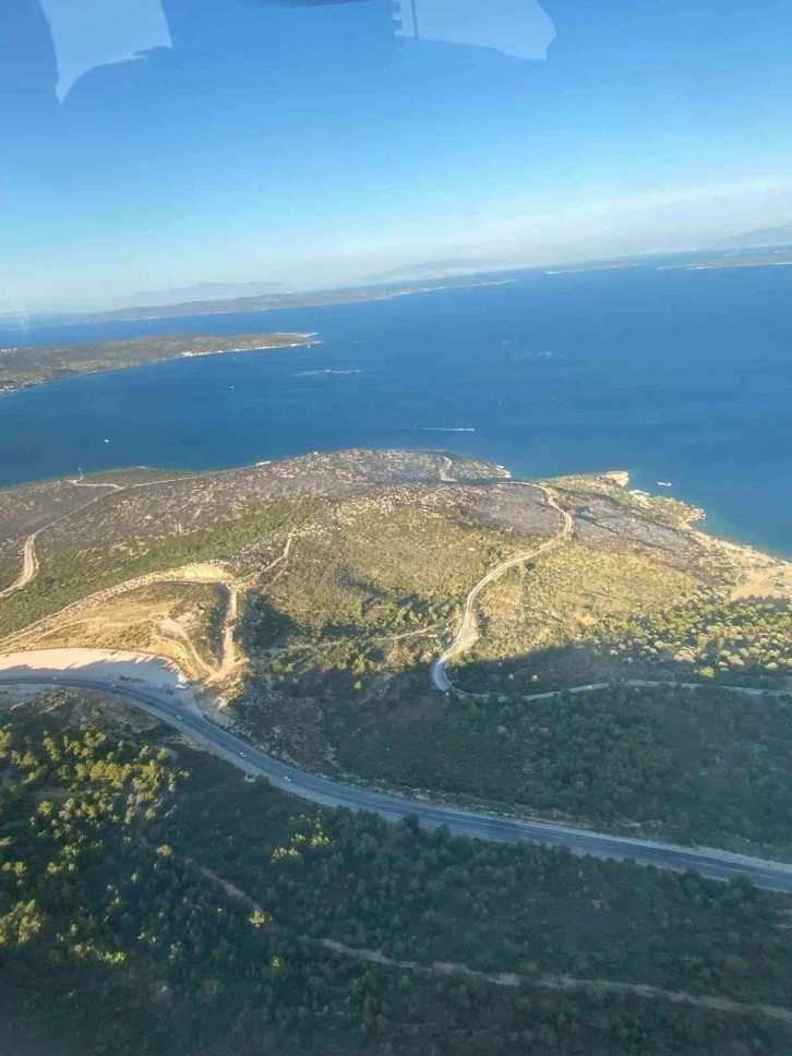 İzmir’deki orman yangını kontrol altına alındı
