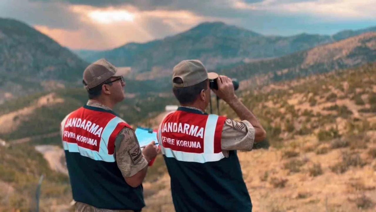 Jandarma doğayı koruma faaliyetlerini sürdürüyor
