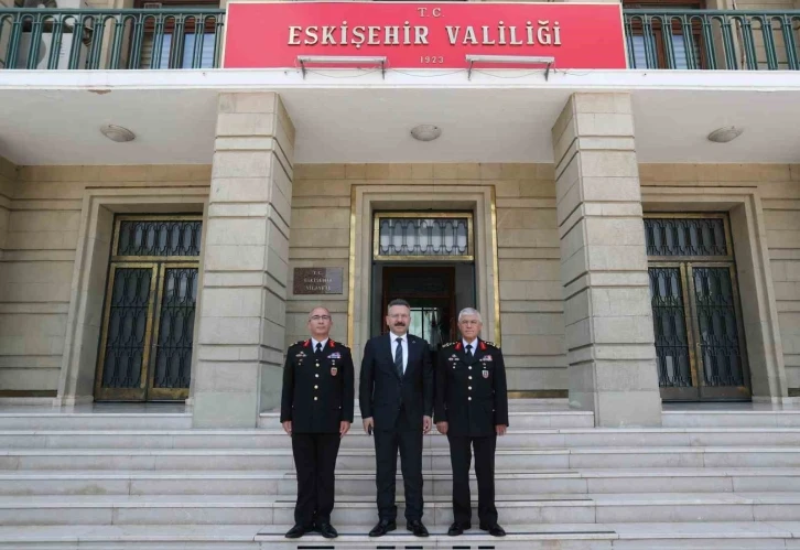 Jandarma Genel Komutanı Orgeneral Arif Çetin, Vali Aksoy’u ziyaret etti
