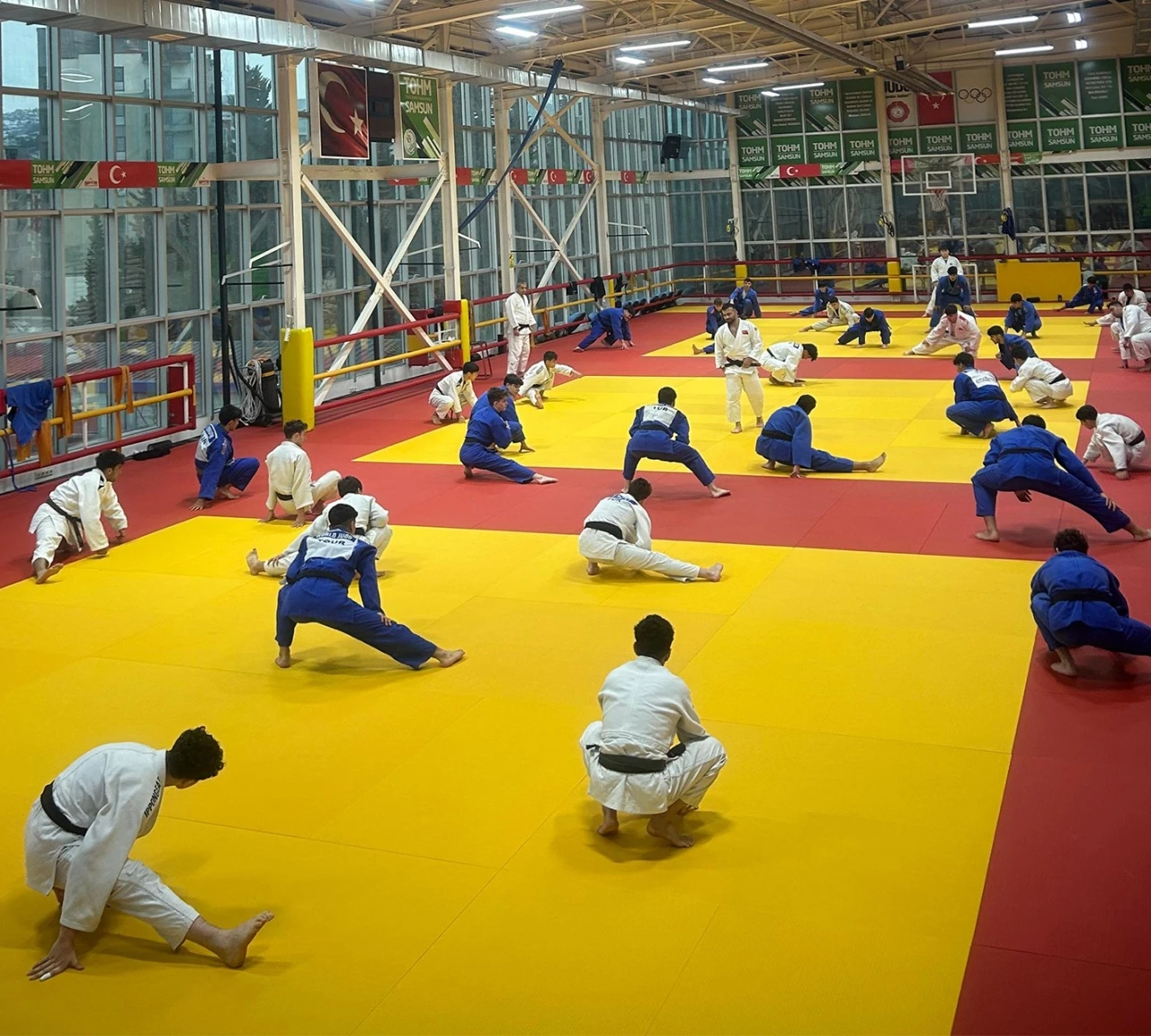 Judo Ümit Milli Takımı Samsun’da Avrupa Kupası’na hazırlanıyor
