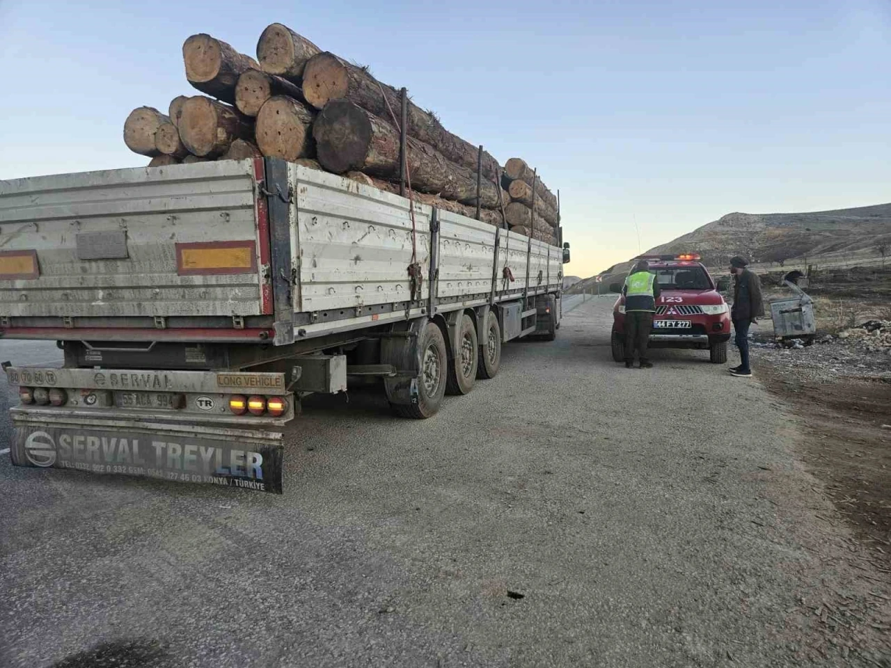 Kaçak orman emvaline karşı denetim yapıldı
