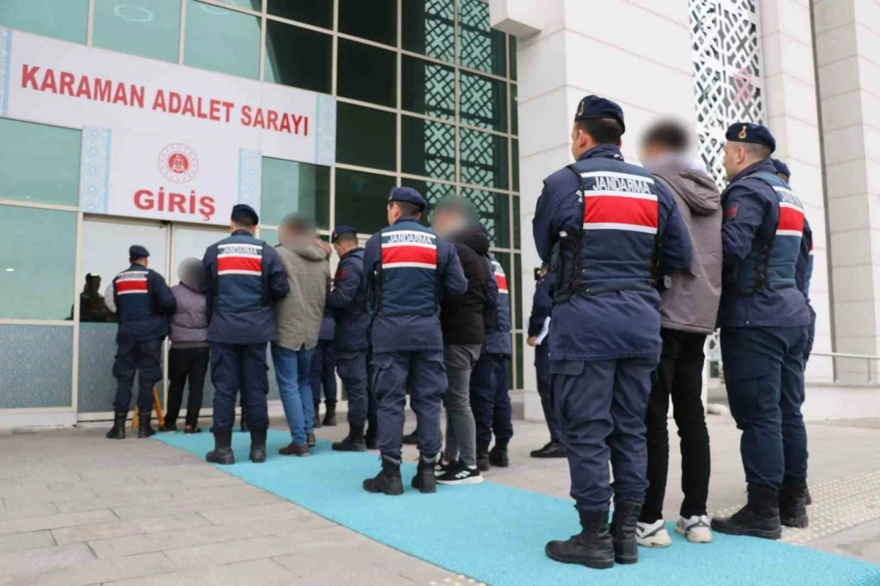 Karaman’da hapis cezası bulunan 4 kişi yakalandı
