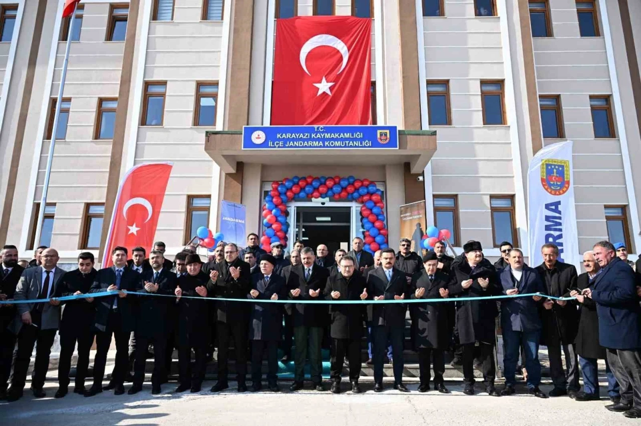 Karayazı İlçe Jandarma Komutanlığı hizmet binası hizmete açıldı
