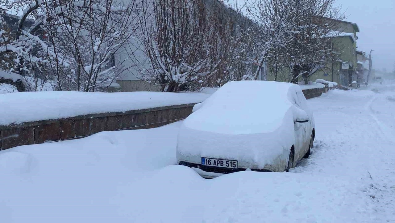 Karlıova’da kar hayatı olumsuz etkiledi, 47 köy yolu ulaşıma kapandı
