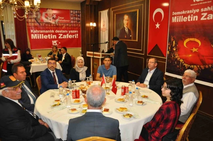 Kars’ta şehit aileleri ve gaziler bir araya geldi
