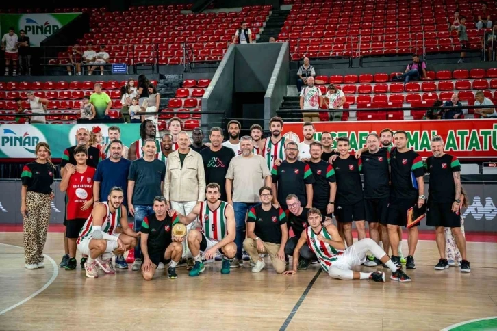 Karşıyaka Basketbol, hazırlık maçında galip
