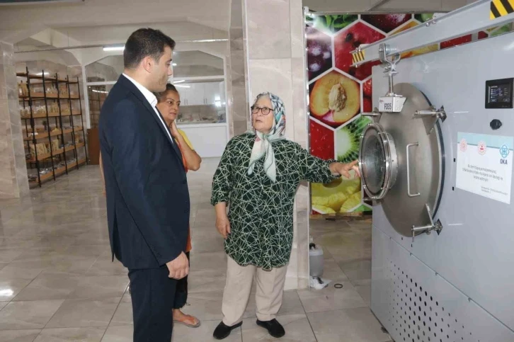 Kaymakam Demirel: “Üreten kadınlarımıza her zaman destek olacağız”
