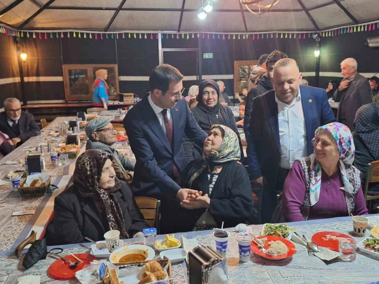 Kaymakam Polat, Şehit yakınları ve Gazilerle iftar programında buluştu
