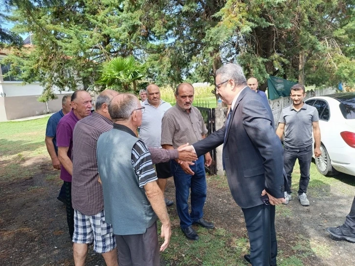 Kaymakam Sağlam: “Sorunları çözmek için buradayız”
