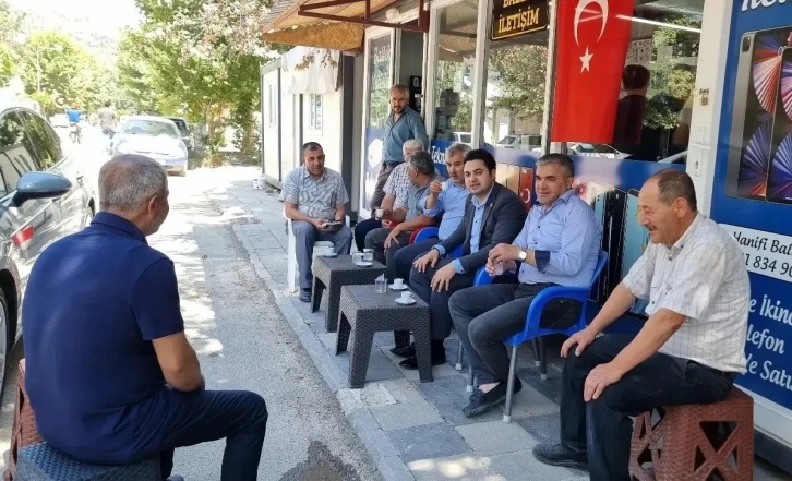 Kaymakam Seyhan, esnafın taleplerini dinledi
