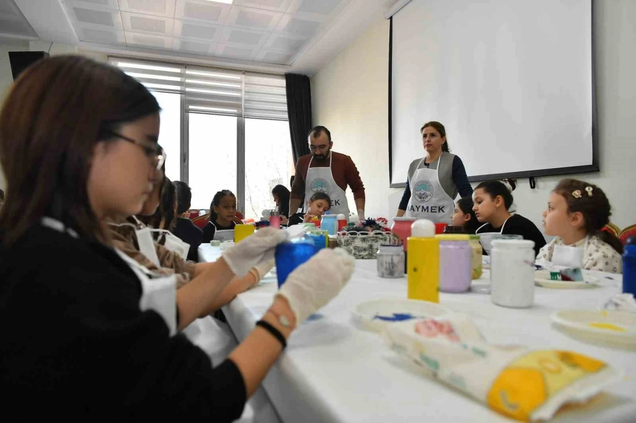 KAYMEK’in yarıyıl tatili etkinliğine öğrencilerden yoğun ilgi
