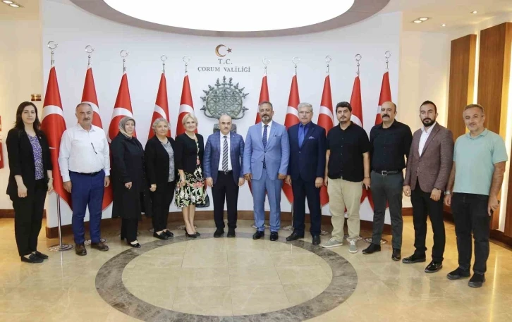 Kent Konseyi’nden Vali Dağlı’ya ziyaret
