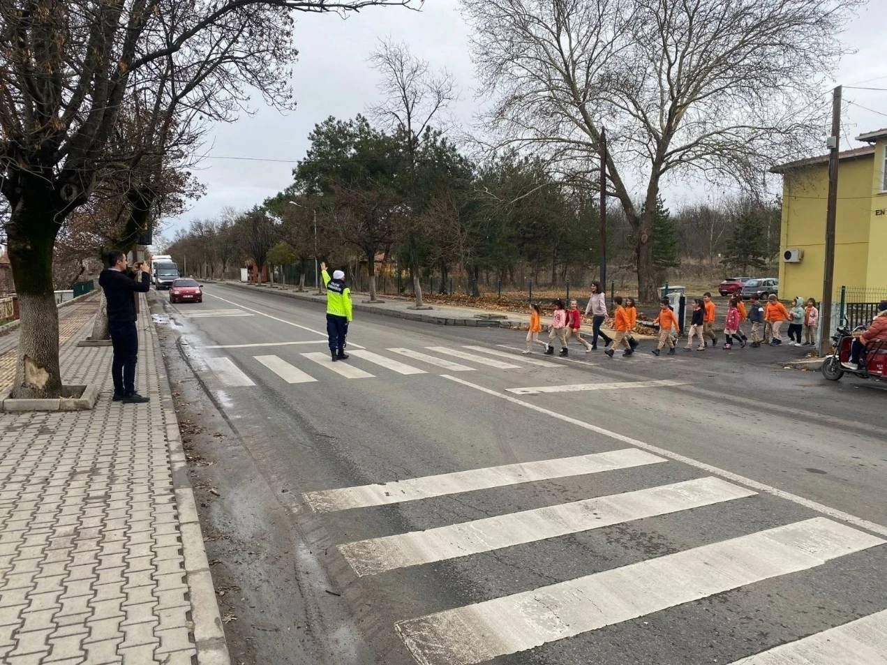 Kırklareli’nde öğrencilere trafik eğitimi
