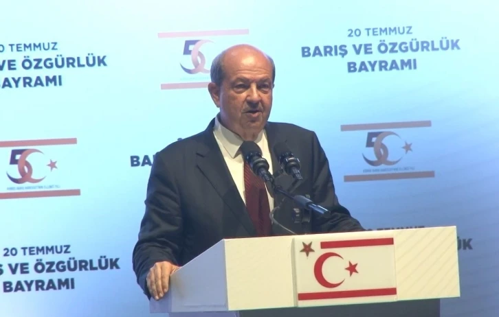 KKTC Cumhurbaşkanı Ersin Tatar: "Türkiye’nin sahip çıkmasıyla daha güçlü KKTC’yi görmeye devam ediyoruz"
