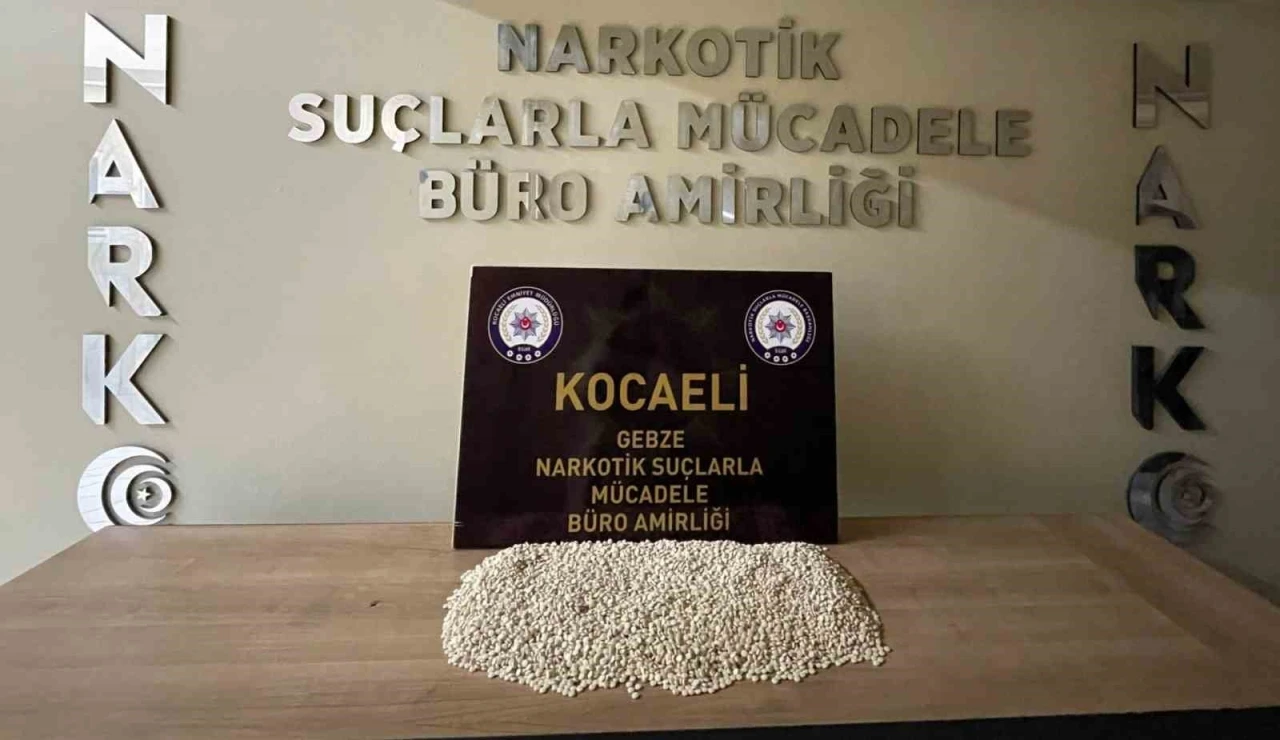 Kocaeli’de 17 bin uyuşturucu hap ele geçirildi
