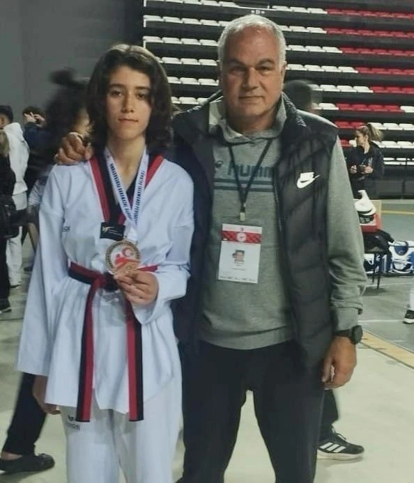 TAEKWONDO SPORCUSU KOPARAN TÜRKİYE ÜÇÜNCÜSÜ OLDU