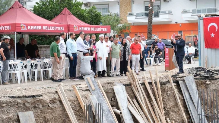 Kubbeli Camii’nin temeli atıldı
