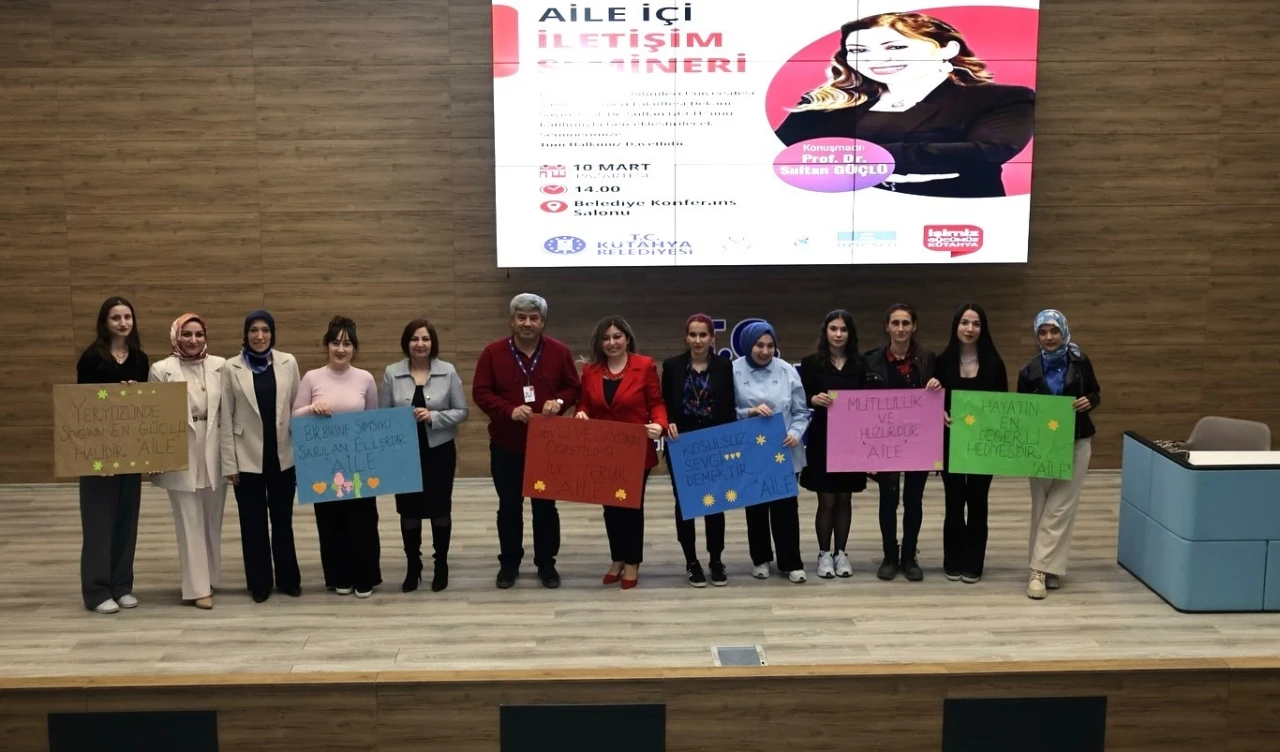 Kütahya’da ’Aile İçi İletişim’ konulu seminer düzenlendi
