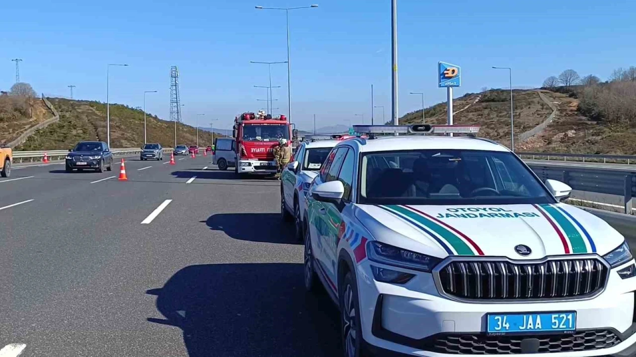 Kuzey Marmara Otoyolu’nda trafik kazası: 1 ölü 1 yaralı
