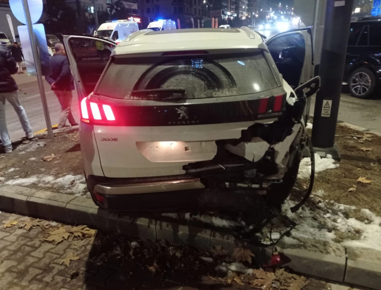 Malatya’da trafik kazası: 3 yaralı
