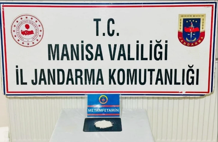 Manisa’da üzerinden metamfetamin çıkan şüpheli tutuklandı
