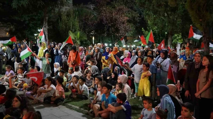 Manisalılar Gazze için bir araya geldi
