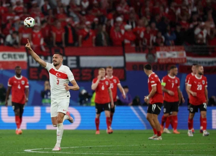 Merih Demiral, milli takımdaki gol sayısını 4’e çıkardı
