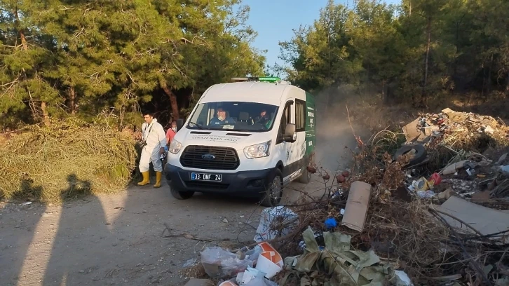 Mersin’de çöplükte bulunan cesedin elleri ve ayaklarının bağlı olduğu ortaya çıktı
