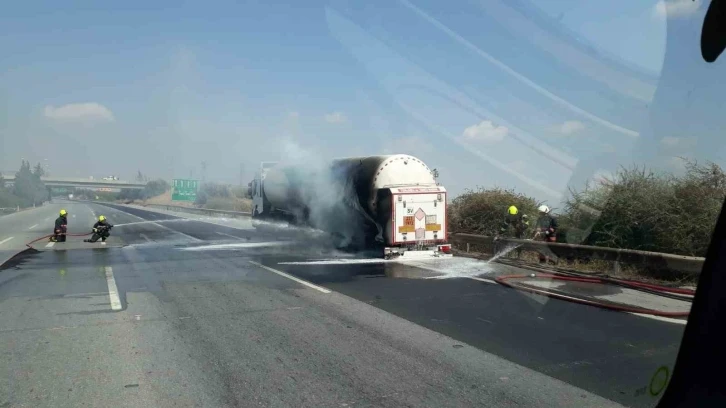 Mersin’de itfaiyenin zamanında müdahalesi faciayı önledi
