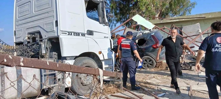 Mersin’de trafik kazası: 1 ölü, 6 yaralı
