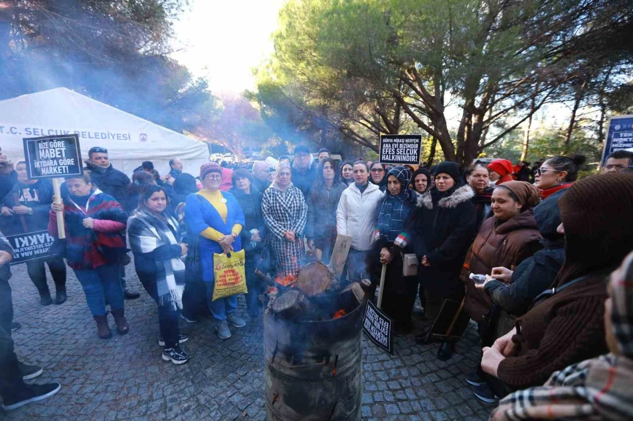 Meryem Ana Tabiat Parkı Otoparkı gerilimi sürüyor
