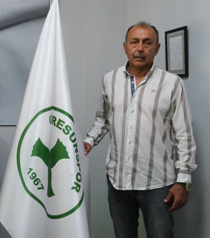 Metin Aydın: “Giresunspor’u yeniden ayağa kaldırmak istiyoruz”
