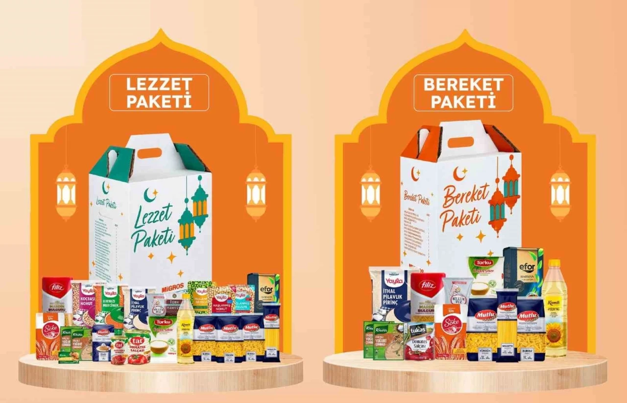 Migros, Ramazan kolilerini tüketicilere sundu
