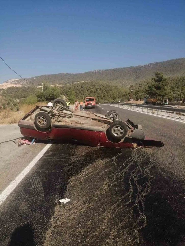 Milas-Yatağan Karayolu’nda trafik kazası: 1 kişi ağır yaralandı
