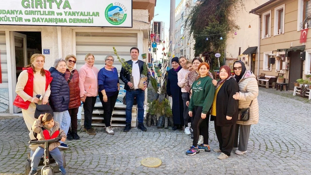 Mübadele fidanları Muhtar İsmail Başaran’a verildi
