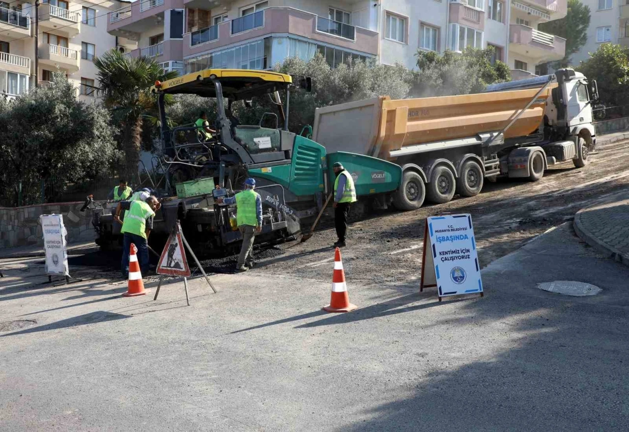 Mudanya’da yollar yenileniyor
