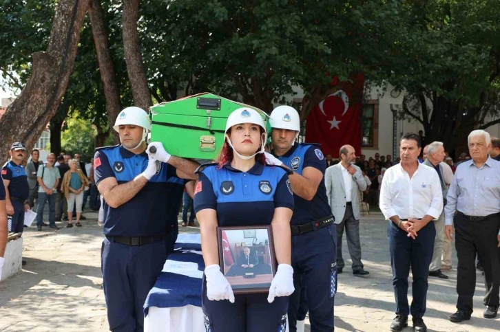 Muğla Büyükşehir Zabıta Daire Başkanı Gülen son yolculuğuna uğurlandı
