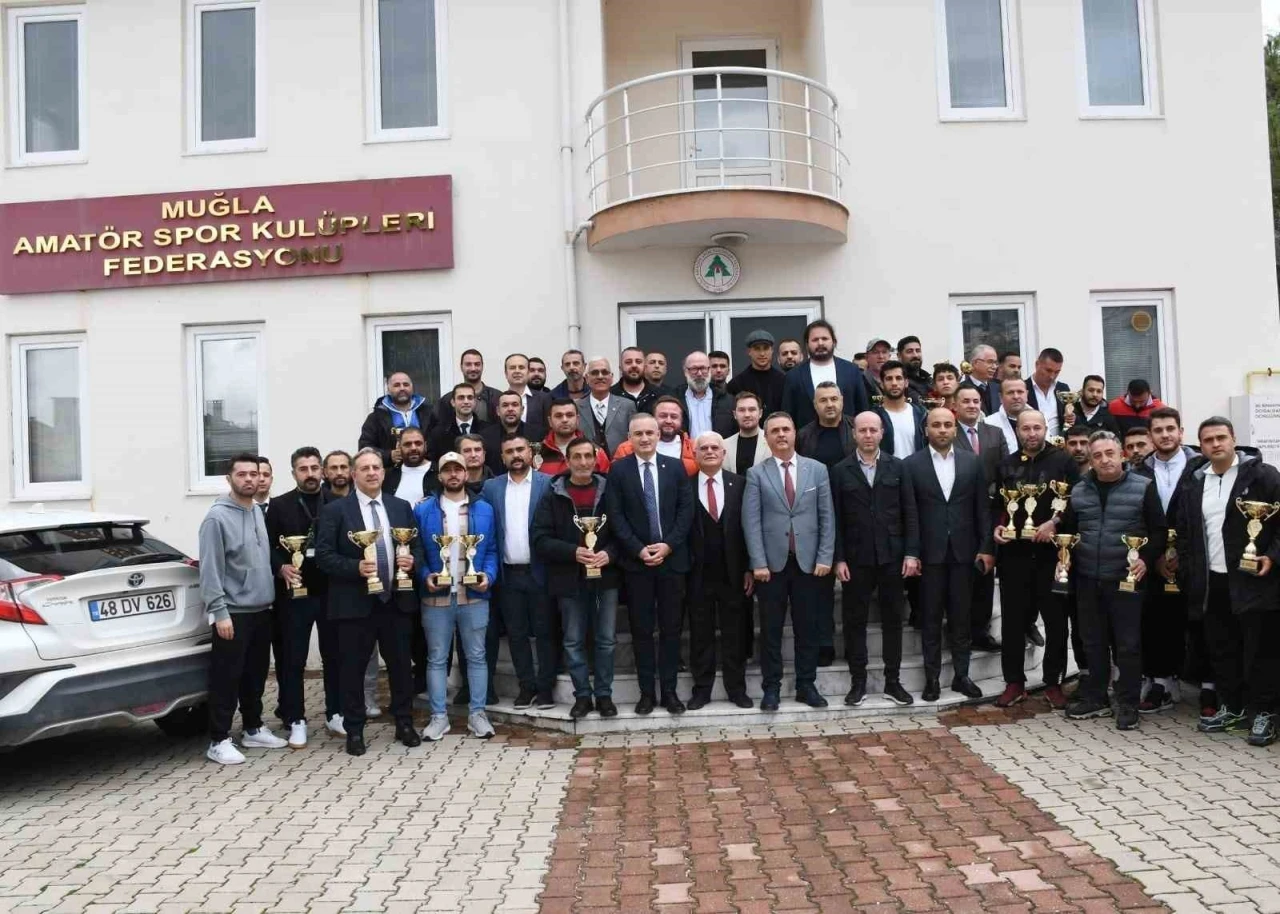 Muğla'da Amatör Spor Kulüpleri Ödüllendirildi