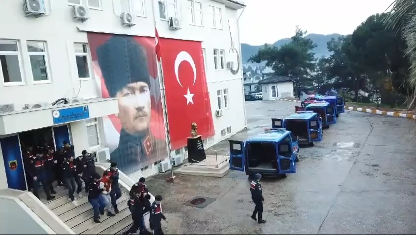 Muğla’da Göçmen Kaçakçılığı Operasyonu