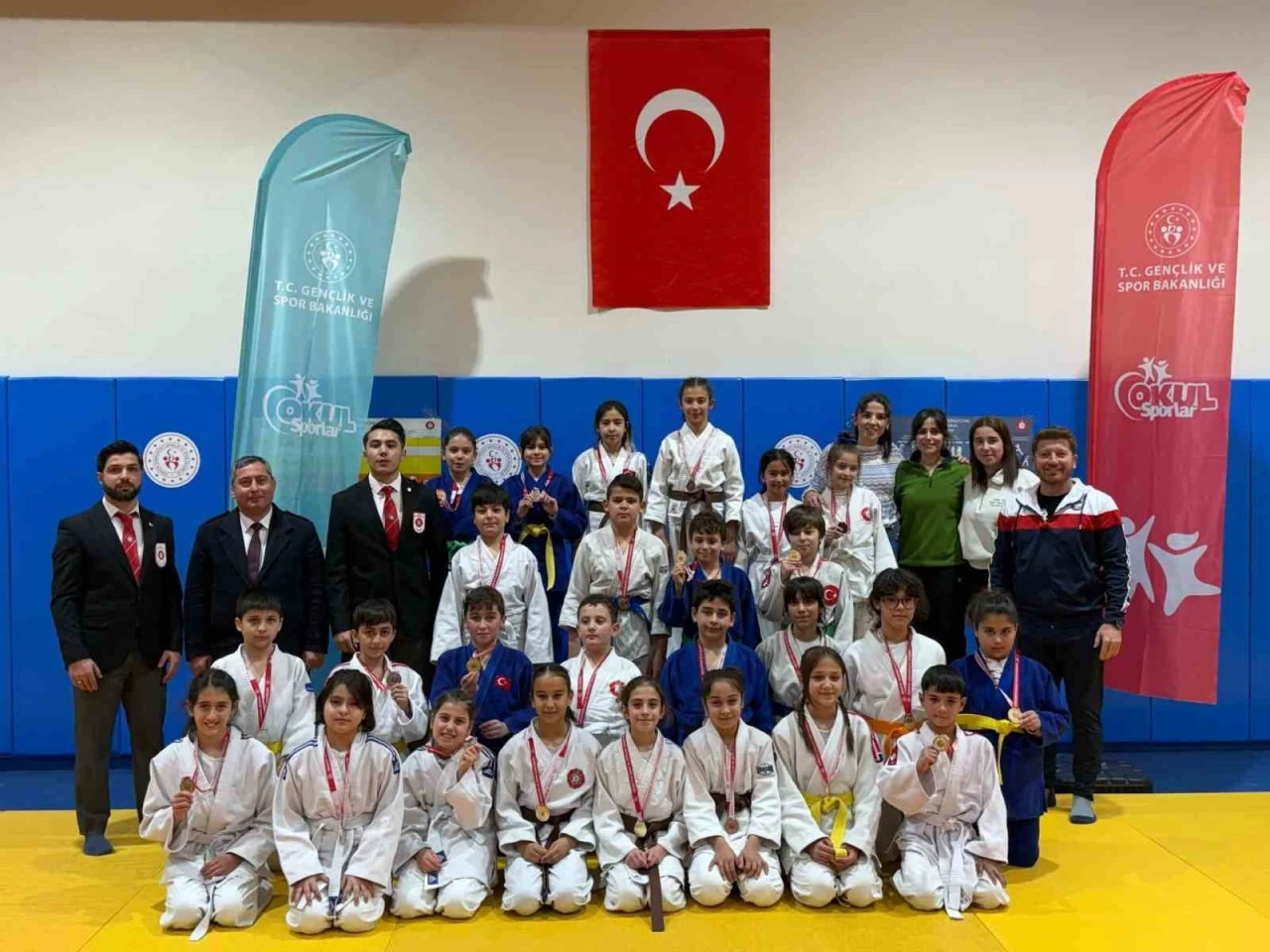 Menteşe'de Judo Küçükler İl Birinciliği Heyecanı