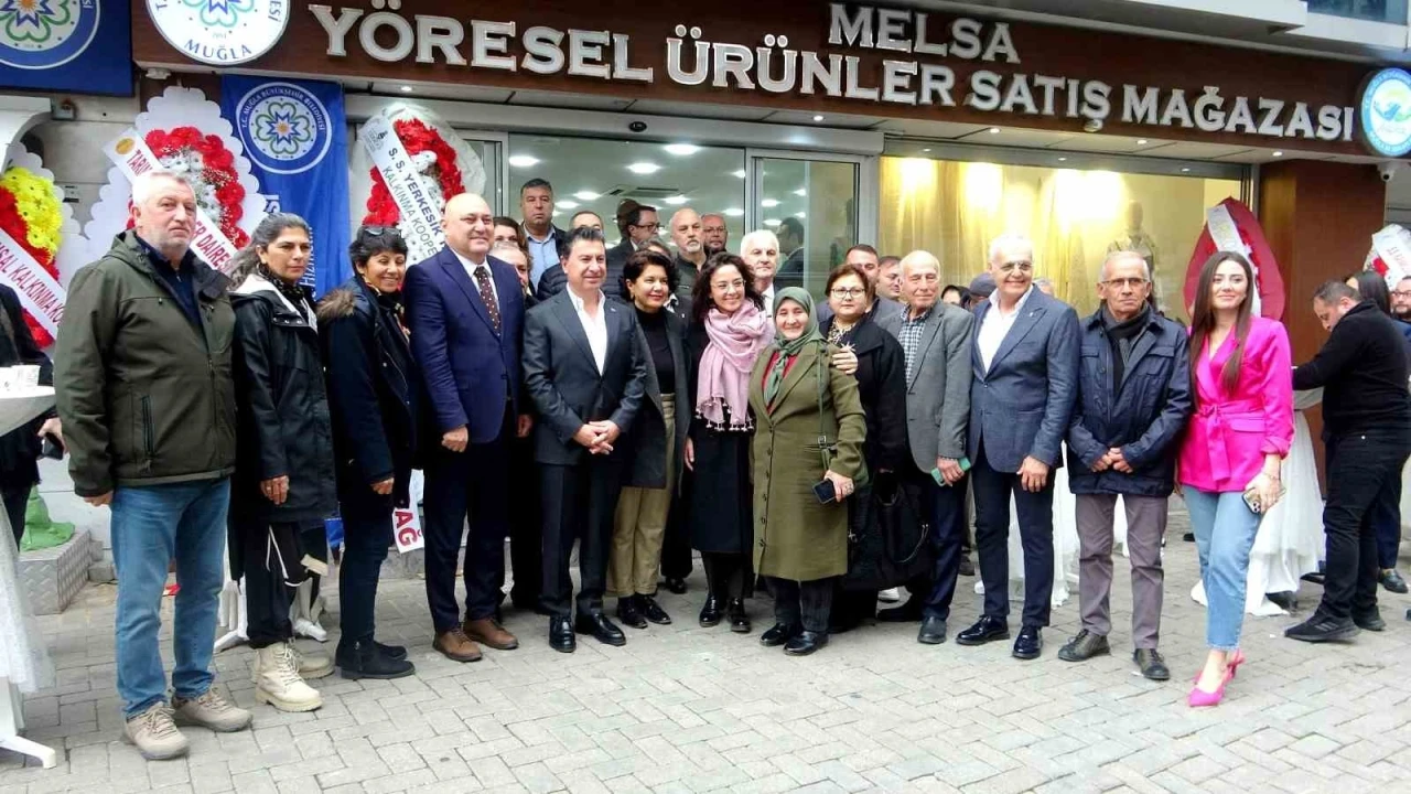 Muğla'nın Yöresel Ürünleri MELSA Mağazasında