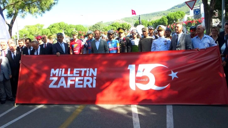  MUĞLA'DA 15 TEMMUZ  ŞEHİTLERİ ANILDI