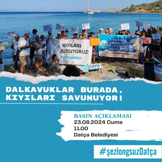 DATÇA: DALKAVUKLAR BURADA, KIYILARI SAVUNUYOR