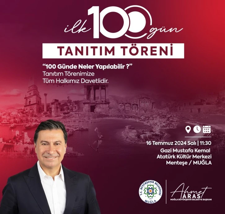 BAŞKAN ARAS, İLK 100 GÜNÜN PROJE TANITIMI GERÇEKLEŞTİRECEK