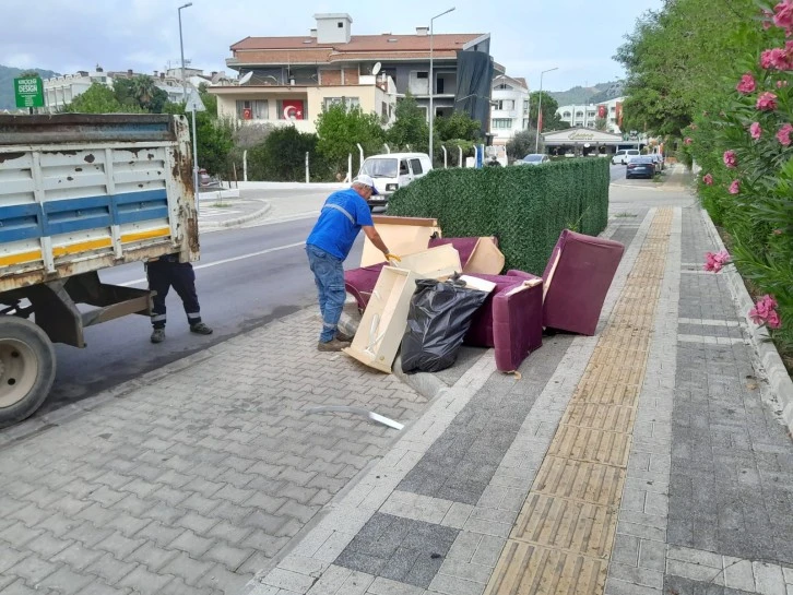 BELEDİYEDEN MOLOZ UYARISI